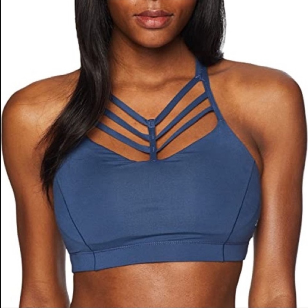 prAna Riestling Strappy Racerback Sports Bra sz Small